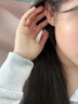 念芙S999純銀耳釘養(yǎng)耳洞女25新款簡(jiǎn)約氣質(zhì)百搭耳環(huán)耳飾足銀小清新女士 S999【5mm】一對(duì) 曬單實(shí)拍圖