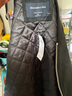 ABERCROMBIE & FITCH男裝24春秋款人造麂皮美式飛行員外套夾克KI132-4088 黑色 S (175/92A) 曬單實(shí)拍圖