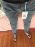 真維斯（JEANSWEST）牛仔褲男生2025新款時(shí)尚潮流百搭修身小腳九分休閑男士長(zhǎng)褲子 2065藍(lán)色 30 曬單實(shí)拍圖