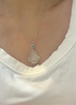 京蔻迪蘋(píng)安順遂S925通體玉髓冰透佛公項鏈配飾女輕奢小眾鎖骨鏈吊墜 925銀 白玉髓佛公項鏈 隨產(chǎn)品附 曬單實(shí)拍圖