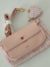 PEDRO三合一斜挎包可拆卸鏈條單肩包包女包PW2-75210093-1 粉紅色 S 曬單實(shí)拍圖