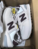 NEW BALANCE NB574系列女鞋復(fù)古百搭運(yùn)動(dòng)休閑鞋WL574RCF WL574RCF 米白色 38 (腳長(zhǎng)24.5cm) 曬單實(shí)拍圖