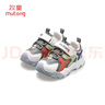 牧童童鞋學(xué)步鞋秋冬款男童運動(dòng)軟底機能鞋機甲風(fēng)寶寶鞋女童運動(dòng)鞋 幻影灰（超遷皮面） 29 鞋內長(cháng)18.9cm 曬單實(shí)拍圖