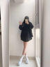 暖之緣洞洞鞋女士夏季2025新款時尚蝴蝶厚底增高矮子樂沙灘鞋包頭涼拖鞋 蝴蝶藍(lán) 38 -39（正碼） 曬單實(shí)拍圖