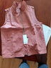 啄木鳥(niǎo)薄款馬甲女2025春秋裝新款休閑坎肩背心中年媽媽外穿馬夾 藕粉色 XL 120-130斤 曬單實(shí)拍圖