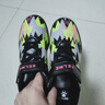 卡爾美（KELME）兒童足球鞋男星耀1.0防滑耐磨TF碎釘專(zhuān)業(yè)比賽球鞋 黑熒光黃 35  曬單實(shí)拍圖