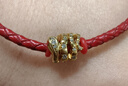 潘多拉（PANDORA）小金龍串飾本命年生肖diy串珠寓意禮物情人節(jié)禮物送女友 曬單實拍圖
