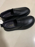 老人頭男士商務(wù)休閑皮鞋軟底豆豆鞋舒適一腳蹬駕車(chē)鞋子寬頭爸爸樂(lè )福男鞋 黑色【單鞋】 41 (255mm) - 曬單實(shí)拍圖