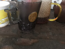 悟空玻璃杯創(chuàng  )意浮雕玻璃茶杯磨砂大圣杯牛奶果汁杯 煙灰色1個(gè) 曬單實(shí)拍圖