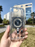 spigen【3D立體圖案】適用蘋果iphone16e手機殼新款16E全包防摔硅膠保護套高級感時尚MagFit磁吸外殼氣囊 全透明 蘋果16e 曬單實拍圖