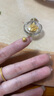周六福（ZLF）  黃金足金999可愛(ài)趣玩下午茶小金豆收藏投資金 計價(jià) 草莓-1g 曬單實(shí)拍圖