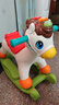 匯樂(lè)玩具（HUILE TOYS）音樂(lè)搖搖馬寶寶滑行兩用木馬男女孩嬰幼兒童3-6歲生日周歲禮物 曬單實(shí)拍圖