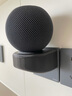 森拓思 適用蘋(píng)果智能音箱置物架HomePod mini線(xiàn)材收納掛墻掛架托架底座支架免釘牢固3D打印壁掛上墻支架 mini黑色【加厚款 無(wú)痕安裝】 曬單實(shí)拍圖