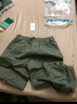 森馬（Semir）休閑褲男工裝褲寬松直筒褲子秋季戶外長褲純棉松緊腰101524127112 曬單實(shí)拍圖