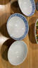 NITORI宜得利家居 釉下彩餐具喬遷之喜日式餐具茶杯酸奶碗飯碗陶瓷碗 13cm飯碗套裝5個 藍(lán)染 曬單實拍圖