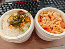 MGXEK德國高端保溫飯盒餐盒分層獨(dú)立24小時(shí)陶瓷內(nèi)膽上班族電熱保溫桶 316不銹鋼內(nèi)膽2大2小【插電恒溫+微波爐加熱】 曬單實(shí)拍圖