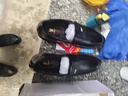 YRC意爾康男鞋真皮商務(wù)正裝內增高男士透氣黑色休閑皮鞋中老年爸爸鞋 黑色-加絨款 231-2 42 曬單實(shí)拍圖