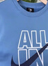 NIKE3BRAND 耐克男女童加絨衛(wèi)衣+衛(wèi)褲印花保暖彈力兒童時(shí)尚2件套 曬單實(shí)拍圖