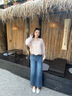 謎秀裸粉色假兩件襯衫女2025春夏新款蕾絲花邊吊帶通勤慵懶外穿上衣 柔霧粉 襯衫 S 曬單實(shí)拍圖