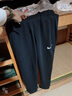 耐克（NIKE）男裝運(yùn)動套裝25夏新款舒適簡約寬松短袖T恤長褲束腿褲 兩件套 白色簡約T恤+梭織長褲 褲腳拉鏈/偏緊 L/175 曬單實(shí)拍圖
