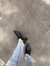 凱利 蕾莉（KELLY REILL）品牌深口中跟通勤單鞋女2025秋季新款方頭粗跟小皮鞋舒適百搭女鞋 棕色 33 曬單實(shí)拍圖