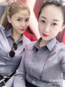 職業(yè)正裝襯衫女長袖灰色女襯衣免燙工作服定制繡LOGO上班商務(wù)套裝 灰色（女） 37 （100-110斤） 曬單實(shí)拍圖