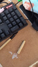 英雄（HERO）【升學(xué)禮物】七夕禮物軟筆禮盒 5020書法練字小楷繪畫可加墨式毛筆初學(xué)書寫鋼筆式墨水套裝 金色 曬單實拍圖