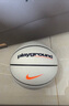 耐克（NIKE）籃球中小學(xué)生比賽室內(nèi)外防滑耐磨橡膠5號N100437106305黑豹白 曬單實拍圖