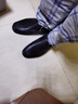 森達正裝皮鞋男秋商場同款軟面樂福鞋商務皮鞋1QL01CM4 黑色 41 曬單實拍圖
