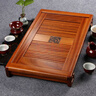 神雕（SHEN DIAO）實(shí)木茶盤抽屜式儲(chǔ)水排水雙用雞翅木茶臺(tái)功夫茶具家用高檔茶托盤 南美花梨木小茗匯53*29*6 曬單實(shí)拍圖