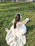 閃動(dòng)少女（SHANDONGSHAONV）洛麗塔lo蘿莉塔原創(chuàng  )芭蕾風(fēng)Lolita連衣裙禮洛麗塔正版現貨 單粉綠色裙子 2XL (135斤到150斤) 曬單實(shí)拍圖