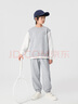 巴拉巴拉童裝男童長(zhǎng)袖套裝兒童運(yùn)動(dòng)服2025新款春裝假兩件都市時(shí)尚 灰白色調(diào)00321 130 曬單實(shí)拍圖