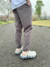 馬克華菲洞洞鞋男2025夏季新款沙灘鞋男涼鞋休閑兩穿厚底包頭拖 白灰 42 曬單實(shí)拍圖