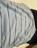 蕉內（Bananain）棉棉305H男女士睡衣睡褲純棉情侶家居服套裝春秋季長(cháng)袖長(cháng)褲不悶汗 【男士】暖灰條紋 2XL 曬單實(shí)拍圖