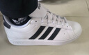 阿迪達斯（adidas）男鞋 秋季新款經(jīng)典三條紋運動鞋低幫休閑鞋防滑板鞋耐磨籃球鞋男 皮面潮鞋/店長主推 42 曬單實拍圖