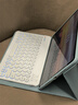 GOMI適用榮耀平板9/X9/10鍵盤(pán)保護套12.1英寸磁吸柔光版X8Pro/MagicPad13/pad2/3/gtpro保護殼鼠標套裝 天云藍+白色藍牙鍵盤(pán)（圓形鍵帽）+白鼠標 榮耀平板X(qián)9（11 曬單實(shí)拍圖