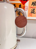 JFHSBS德國品牌電熱水壺保溫一體恒溫316不銹鋼燒水壺2025新款家用電水壺 1.8L 二代316咖白 曬單實(shí)拍圖