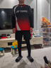 李寧（LI-NING）運動套裝男速干健身服籃球羽毛球訓(xùn)練服足球跑步緊身衣速干褲 曬單實拍圖