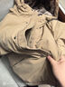 波司登（BOSIDENG）【反季】羽絨服男短款連帽加厚新國標90絨商場(chǎng)同款休閑百搭外套 枯木棕7483 L 180/96A 曬單實(shí)拍圖