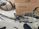 EG7自行車女通勤上班單車代步實(shí)心胎輕便普通大人成人男EG7 女神升級(jí)版-魅力黑【實(shí)心胎】 26英寸【適合身高：155-175cm】 曬單實(shí)拍圖