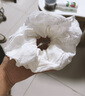 默研（MOYAN）手作蕾絲花邊發(fā)圈法式浪漫扎發(fā)多用大腸圈洛麗塔風(fēng)純棉發(fā)繩發(fā)飾女 四層黑色花邊款 曬單實(shí)拍圖