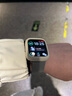 例米適用蘋(píng)果applewatch11/10/9/8手表S7表帶iwatch7保護套S10/9/8硅膠s6軟殼邊框ultra3/2/1代保護殼 古董白 適用iwatch 7/8/9-45mm 曬單實(shí)拍圖