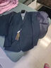休塔（SUITUP ）25年新款新郎西服套裝正裝結(jié)婚禮服藍(lán)色修身痞帥三件套西裝英倫風(fēng) 利穆藍(lán)單排【上衣+褲】 L 【48A】 下單可備注褲子碼數(shù) 曬單實(shí)拍圖