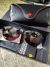 RayBan【法拉利聯(lián)名款】雷朋太陽鏡墨鏡2023新品運動眼鏡戶外0RB8331M 0RB8331F002H2啞光黑框 曬單實拍圖