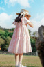 巴拉巴拉女童裙子兒童連衣裙2025新款夏裝中大童純棉甜美A字塔裙 紅色調(diào)00366 130 曬單實(shí)拍圖