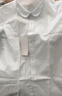 衣諾坊女童襯衫白色長(zhǎng)袖圓領(lǐng)春夏新款學(xué)生六一演出校服兒童休閑T恤寬松 曬單實(shí)拍圖