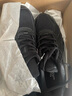 特步女子跑步鞋運動(dòng)鞋春季復古跑鞋輕便減震戶(hù)外休閑老爹鞋女鞋子黑色 曬單實(shí)拍圖