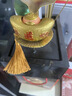 招財元寶轉(zhuǎn)運珠手玩小物件解壓治愈桌面茶玩茶寵小擺件創(chuàng)意小禮物 小元寶【金色】 曬單實拍圖