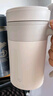 象印保溫杯 304不銹鋼真空保溫保冷把手杯 茶格 泡茶杯老師的畢業(yè)禮物 WZ蛤粉色 480ml 曬單實拍圖