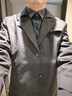SHANSHAN杉杉風(fēng)衣男春秋新款純色商務(wù)休閑外套男士通勤上班上衣 藏青色 L /175【建議115-130斤】 曬單實(shí)拍圖